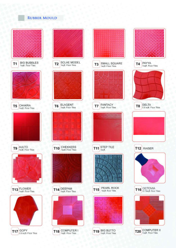 Rubber moulds 