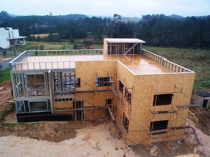 Steel Structure House Construction in Kerala, India