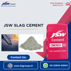 JSW Slag Cement: Revolutionizing Construction with Sustainable Solutions